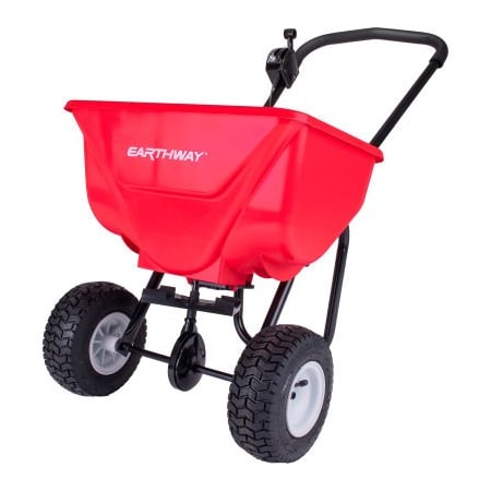 Earthway EarthWay 2030P-Plus 65 Lb Capacity Estate Grade Broadcast Spreader W/ 9" Wheels 2030P-Plus
